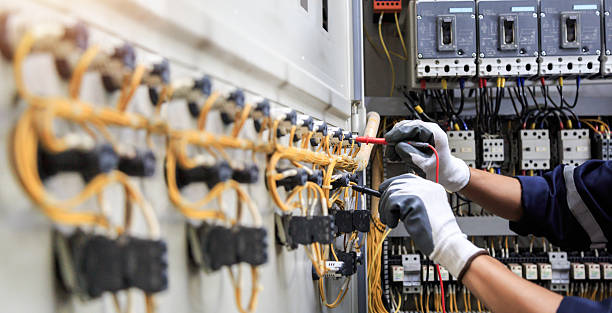 Professional Electrician technician working in Dayton, IN
